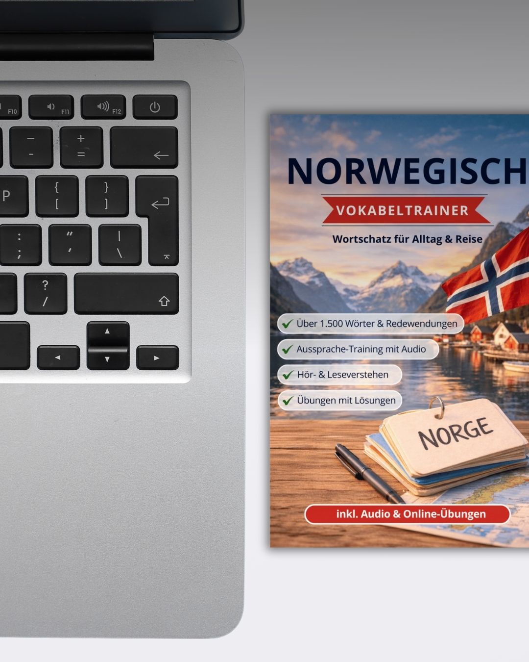 Norwegisch lernen Buch und Online Übungen
