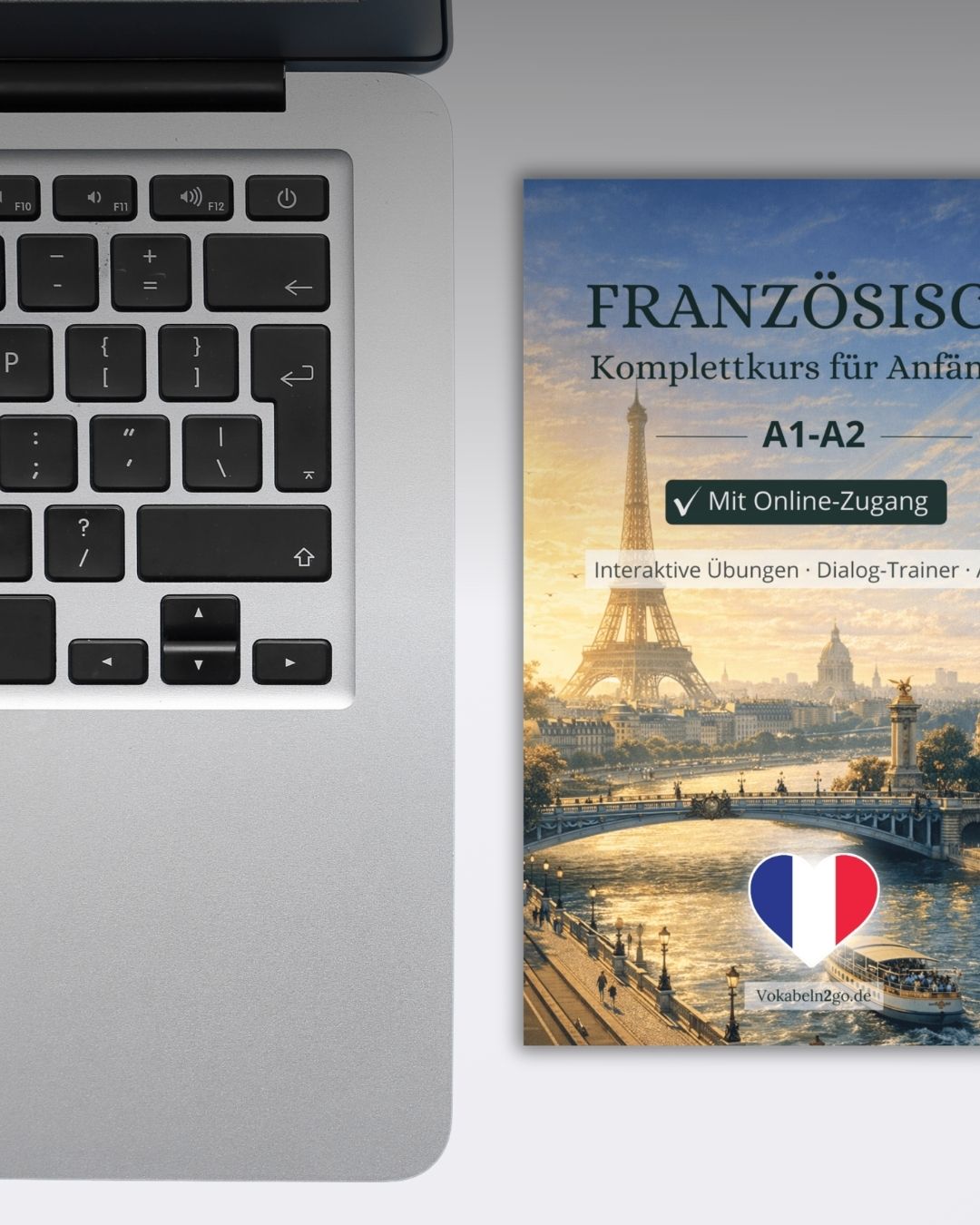 Französisch lernen Buch und Online Übungen