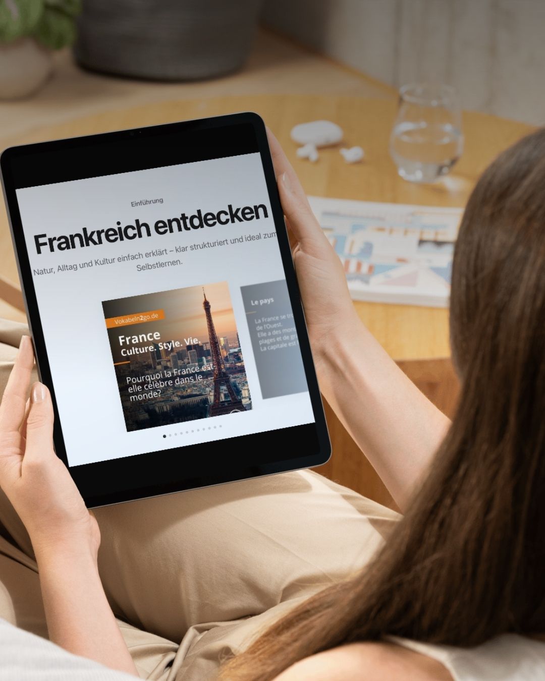 Blick ins Buch Französisch lernen