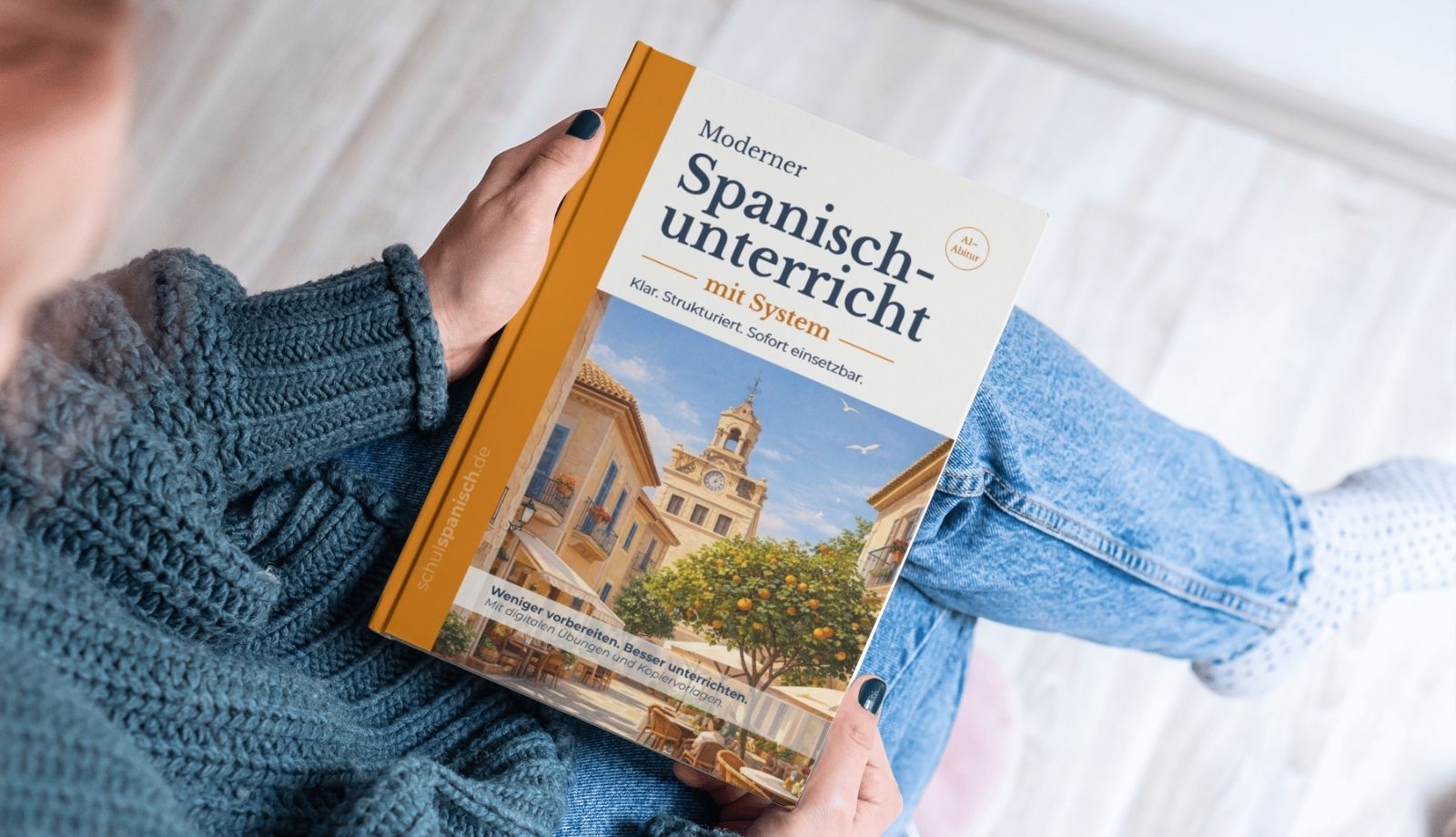 Buch und digitale Erweiterungen für modernen Spanischunterricht