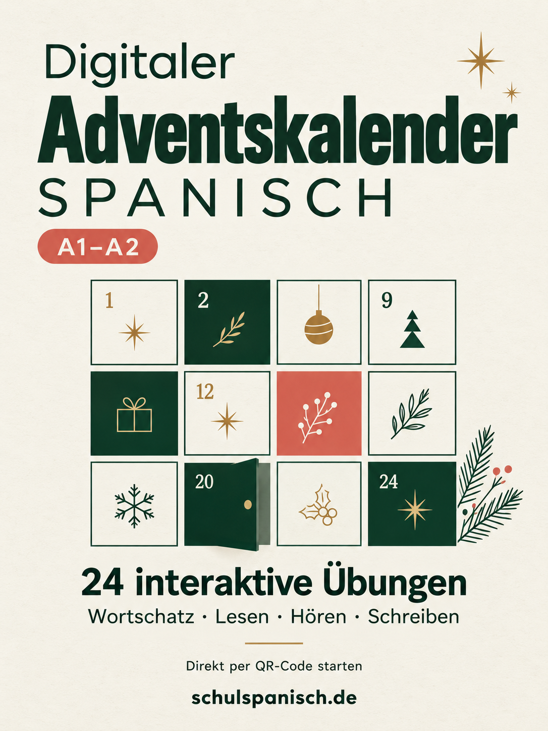 Spanisch Adventskalender