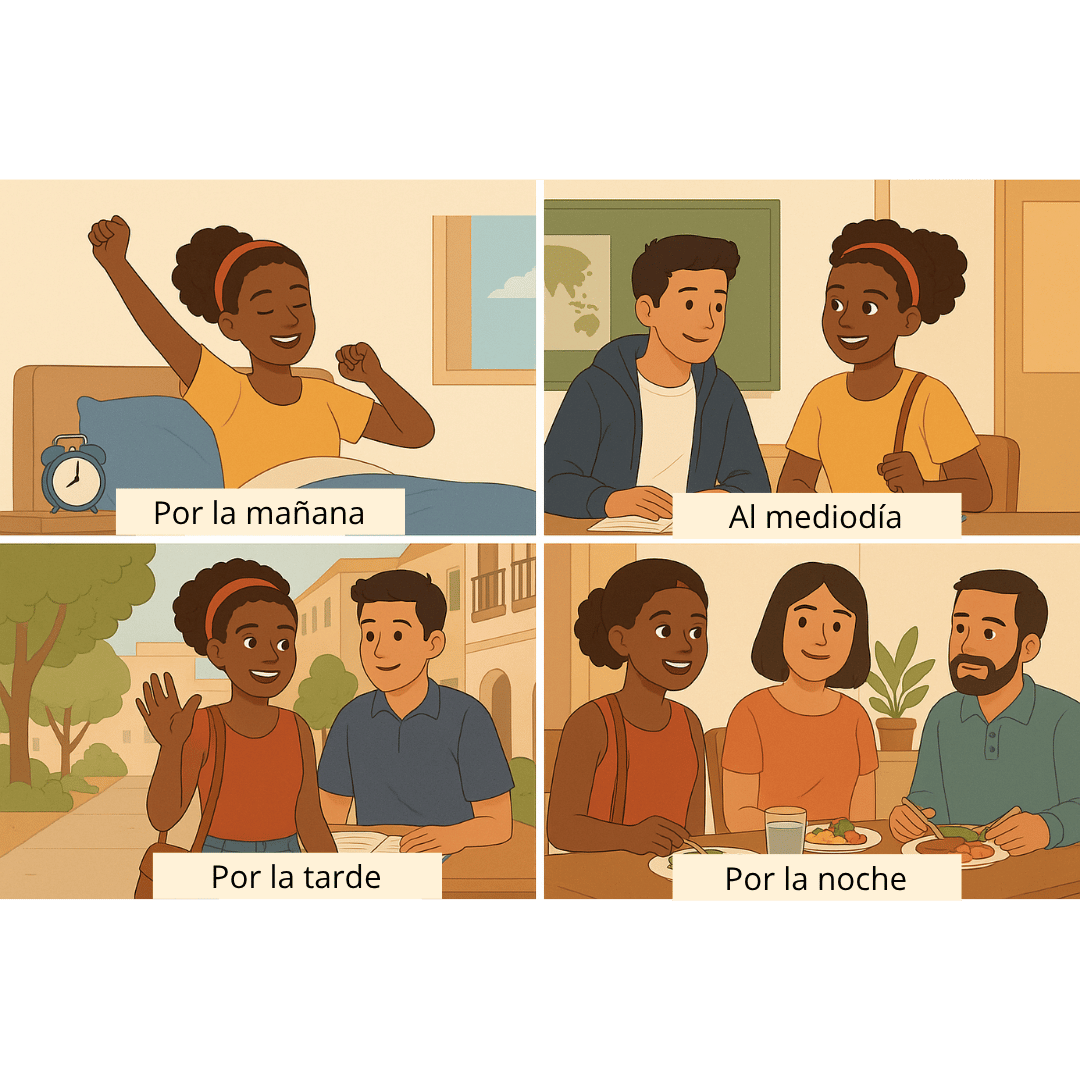 Audiolibro Spanisch – Mi familia y mis amigos