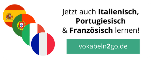 Jetzt auch Italienisch, Portugiesisch & Französisch lernen!